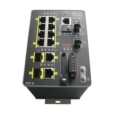 IE-2000-8TC-G-B Enterprise Managed Switch Modul Jaringan Switch Industri SFP RJ45