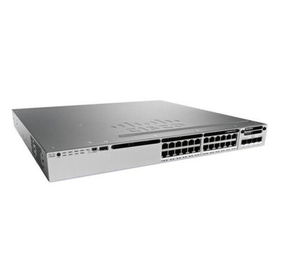 C9300-24T-E Gigabit Network Switch hanya data 24 port, Network Essentials