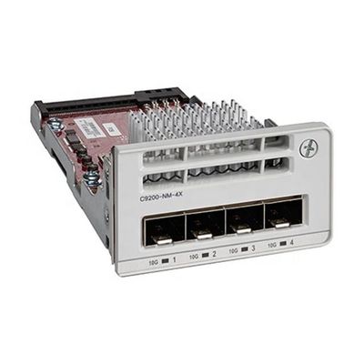 C9200-NM-4X = Modul Transceiver SFP C9200-NM-4X Catalyst 9200 4x10G Modul Jaringan